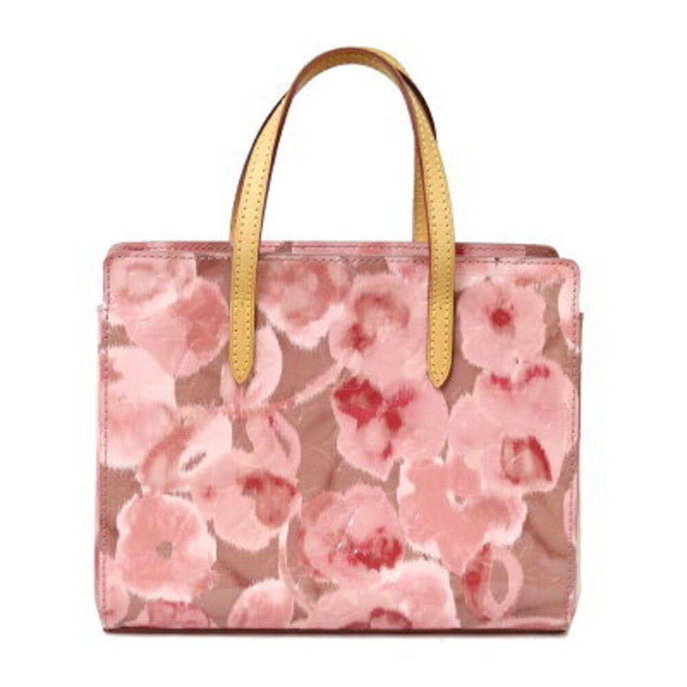 Louis Vuitton Catalina Asipel Monogram Vernis Ikat Flower Handbag Pink